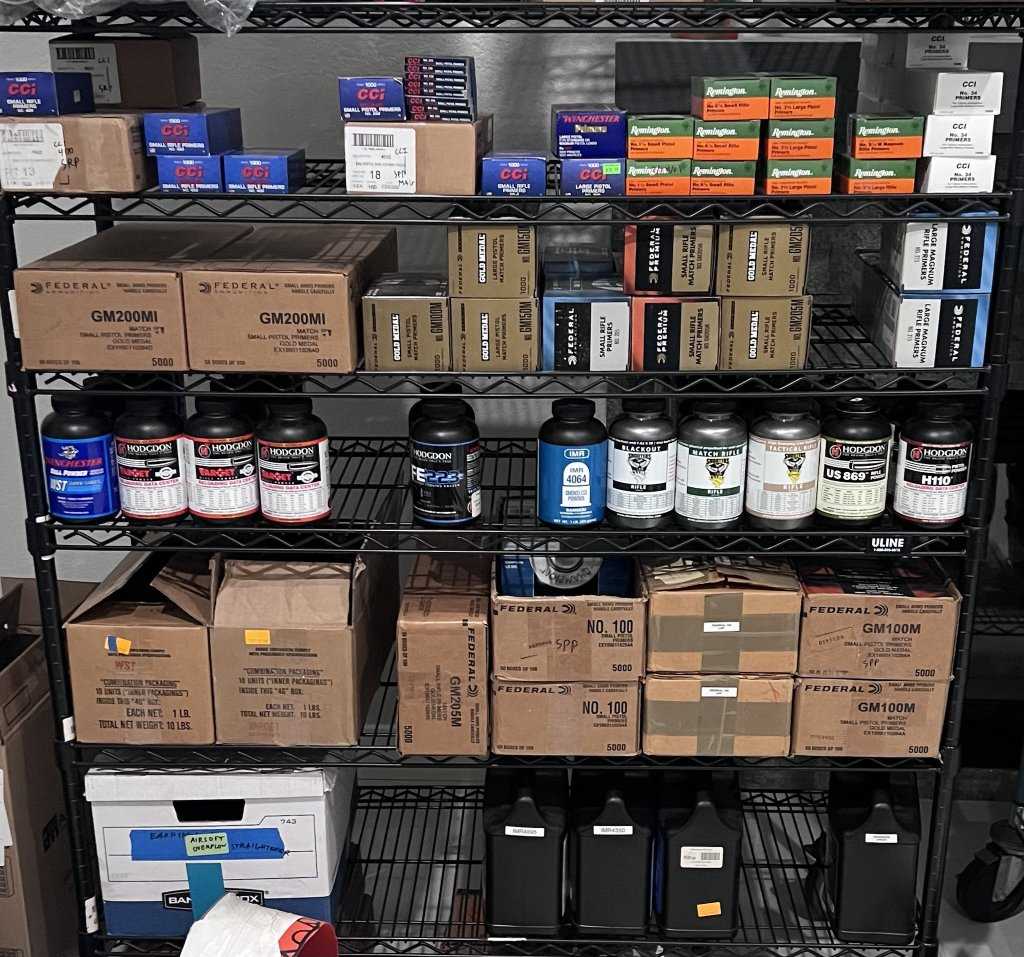 Classified ad 'WTS: Powder and Primer Stockpile, Free hazmat, low shipping'